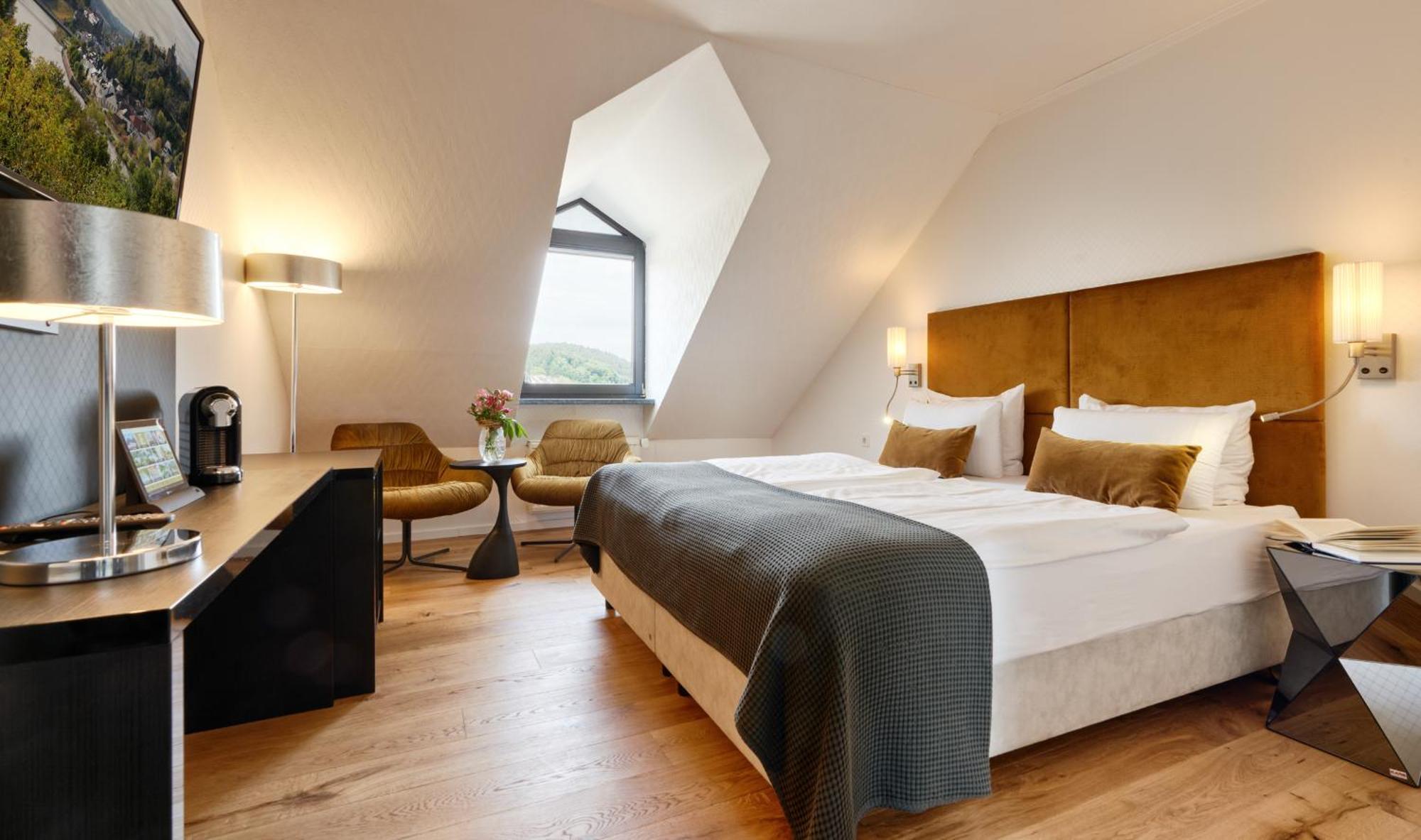 Hotel Erasmus - Mein Genuss- Und Wellnesshotel Trassem Habitación foto